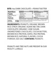 SNACK BITES DRK CHOCO PEANUT BUTTER 4 OZ. THE GFB