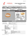 TAR SHELL VANILLA XLARGE ROUND 3.94" 32/CASE LA ROSE NOIRE nutrition