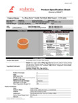 TART SHELL VANILLA MINI ROUND 1.3" 210/CASE LA ROSE NOIRE nutrition
