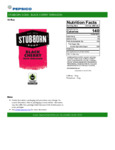 StubbornSoda Black Cherry Tarragon Nutrition StubbornSoda Black Cherry Tarragon Nutrition