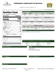 Nutrition / Specsheet