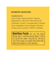 Supernatural Rainbow Crunchies Nutrition Information