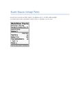 Nutrition Sheet