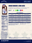 Sweet Baby Ray's 0.5 Gallon Korean Barbecue & Wing Sauce Nutrition