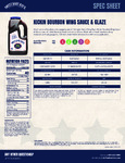 Sweet Baby Ray's Kickin' Bourbon Wing Sauce Nutrition