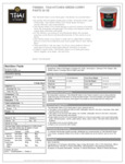Thai Kitchen 35 oz. Green Curry Paste Nutrition Information