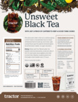 Tractor Unsweet Tea Nutrition
