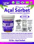 Tropical Acai Acai Sorbet Nutrition