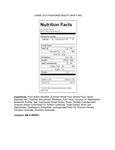 Nutrition Sheet