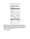 Nutrition Sheet