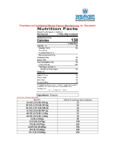 Weaver Popcorn Kernels Nutrition