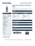white-cap-all-purpose-food-release-spray-spec-doc white-cap-all-purpose-food-release-spray-spec-doc