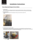 Elkay Knee Operated Sink Instructions Elkay Knee Operated Sink Instructions