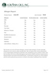LorAnn Oils Lime Super Strength Flavor Allergen Statement