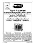 Hatco WFST Flav-R-Savor Manual Hatco WFST Flav-R-Savor Manual