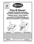 Hatco Flav-R-Savor FS2HAC Manual Hatco Flav-R-Savor FS2HAC Manual