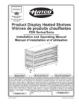Hatco PDH Heated Shelves Manual Hatco PDH Heated Shelves Manual