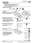Elkay Drain Installation Instructions Elkay Drain Installation Instructions