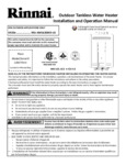 Rinnai Manual