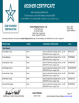Kosher Certification