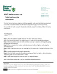 science table instructions science table instructions