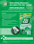 Tic Tac Sell Sheet