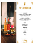 Lyre's Cosmopolitan Recipe 