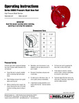 ULTIMATE DUTY PRESSURE WASH HOSE REEL manual