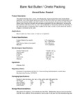 125ABNS09_BNB Almond Butter, Roasted & Salted [Spec Sheet] 2025 - 9lb _ 15lb _ 40lb pails.pdf