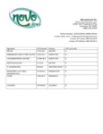 Ingredient Sheet Ingredient Sheet