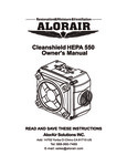 156B07RQXQ863_AlorAir_CleanShield-HEPA-550_User-Manual 156B07RQXQ863_AlorAir_CleanShield-HEPA-550_User-Manual