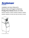 Scotsman Modular Flake and Nugget Ice Machines Prodigy Plus A Series Manual