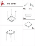 Belmar Inlay End Table Instructions Belmar Inlay End Table Instructions
