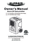 STORM DP DEHUMIDIFIER manual STORM DP DEHUMIDIFIER manual