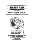 STORM 1250X RED DEHUMIDIFIER manual