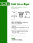 176DRYER5GLB_Instruction Sheet