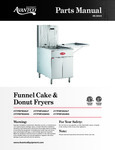 Avantco Donut Fryer Parts