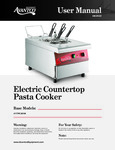 Avantco 177PC201_Manual Avantco 177PC201_Manual
