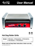 Avantco Hot Dog Rollers Manual