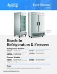Avantco Refrigeration 178A Manual