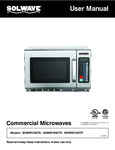 Solwave Commercial Microwave Manual Solwave Commercial Microwave Manual