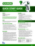 181COM Heavy Duty Quick Start Guide