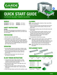 Garde XL Tomato Slicer XL User Manual