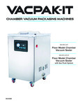 VacPack-It VMC20 Floor Model Chamber Vacuum Packaging Machine Manual