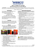2000 Lb. POWER-LIFT STACKER Operating Instructions and Parts Manual 2000 Lb. POWER-LIFT STACKER Operating Instructions and Parts Manual
