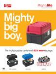 MightyLite Topload Sell Sheet MightyLite Topload Sell Sheet