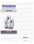 Spaceman Soft Serve Manual