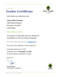 2022-2024 FTUSA Trader Certificate 2022-2024 FTUSA Trader Certificate