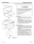 20903 Bridge Assembly Instruction Sheet 1-21-2016 20903 Bridge Assembly Instruction Sheet 1-21-2016