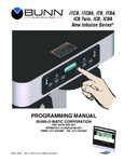 Programming Manual Programming Manual